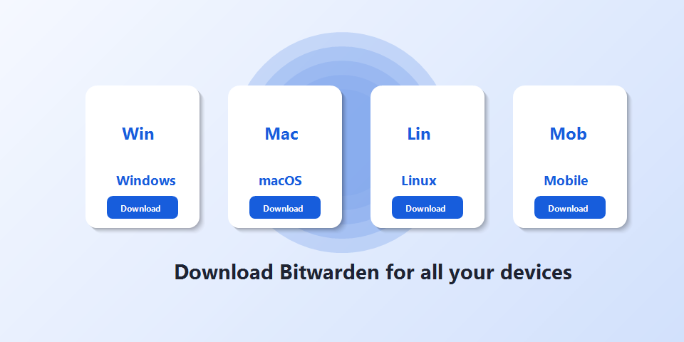 Bitwarden 全平台下载